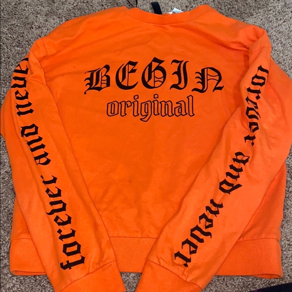 Orange Style long sleeve tee